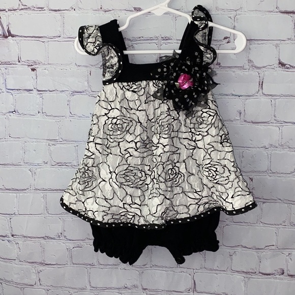 🌸Cach Cach Bubble Romper Size 12 Months - Picture 1 of 4